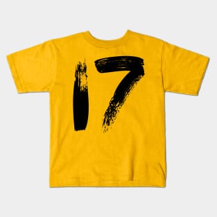 Number 17 Kids T-Shirt